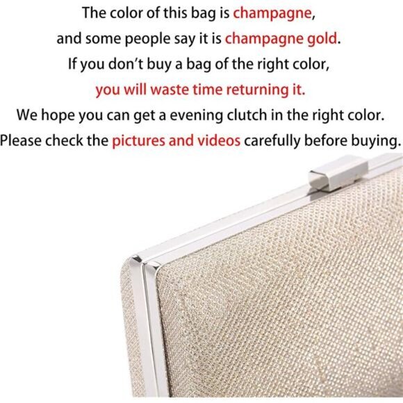 Womens Vintage Envelope Clutch Silver Evening Handbag For Cocktail/Wedding/Party - Picture 5 of 7